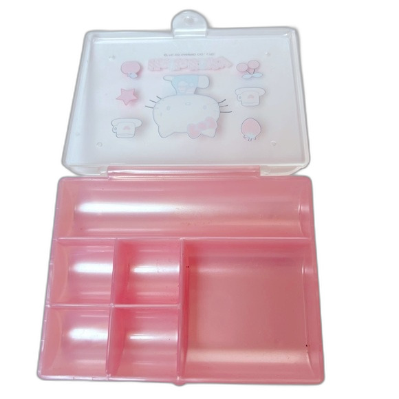 Sanrio Hello Kitty Accessory Box Jewelry Storage Vintage 1976, 2003 - Picture 2 of 3